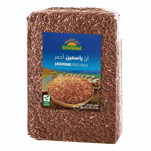 Natureland Jasmine Red Rice 1kg price in Kuwait | Carrefour Kuwait ...