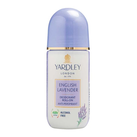 Yardley London English Lavender Deodorant Roll On White 50ml