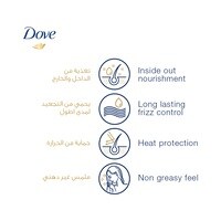 Dove Oil Replacement Hair Cream for Damaged and Frizzy Hair Nourishing Oil Care Nourishing Care to Repair up to 100% Hair Damage 300ml