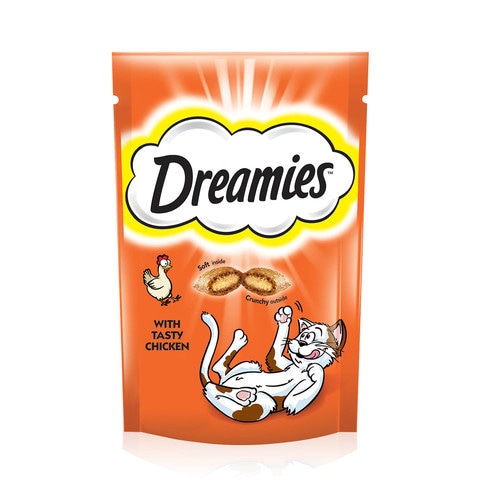 Dreamies Chicken Treats Pouch For Cat 60g