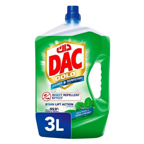 Dac Gold Cleaner + Disinfectant Eucalyptus Green 3L