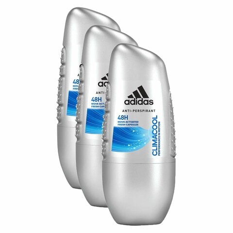 Adidas Climacool Performance In Motion Anti-Perspirant Roll-On Clear 50mlx3  price in UAE, Carrefour UAE