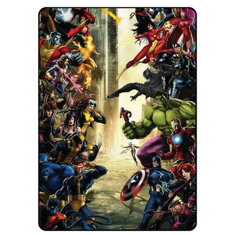 Theodor Protective Flip Case Cover For Samsung Galaxy Tab A 10.1 inches Marvel Characters Fighting