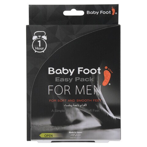 اشتري Baby Foot Easy Pack 1 Hour Treatment Black في الامارات