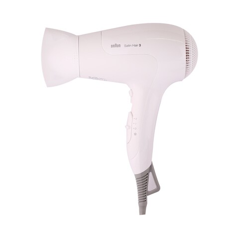Buy BRAUN Hair Dryer HD380 1800 Watt White Online - Shop Beauty & Personal  Care on Carrefour Jordan