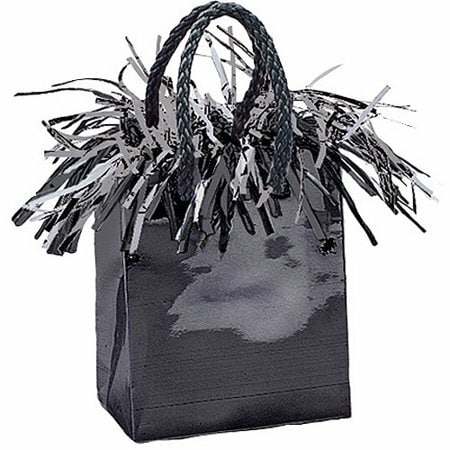 Unique- Mini Gift Bag Black Balloon Weight