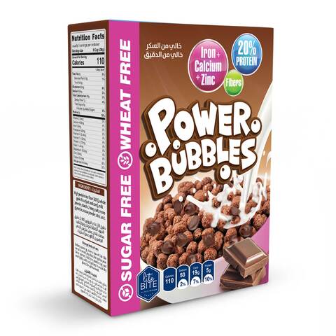 Lite Bite Power Bubbles Chocolate - 250 gram
