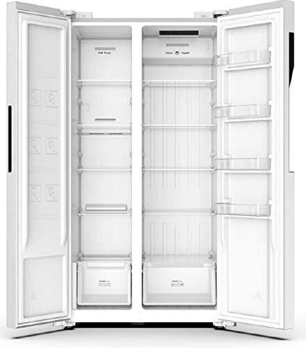 Nikai 750 Liters Side By Side Refrigerator, Stainless Steel - Nrf750Fbss