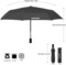 NALANDA Automatic Folding Travel Umbrella Auto Open and Close Umbrella Folding Portable Compact Umbrella for Sun &amp; Rain Men and Women&hellip;