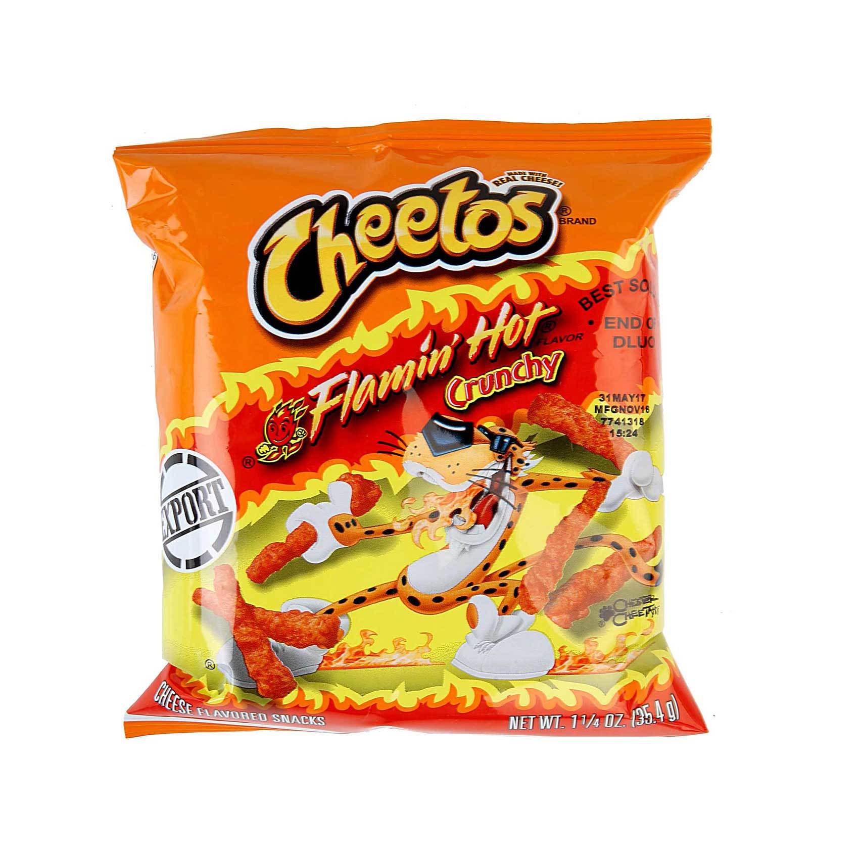 Buy Cheetos Crunchy Flamin Hot 35g