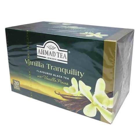 Ahmad Tea Black Tea Vanilla Tranquility Flavored 20 Bag