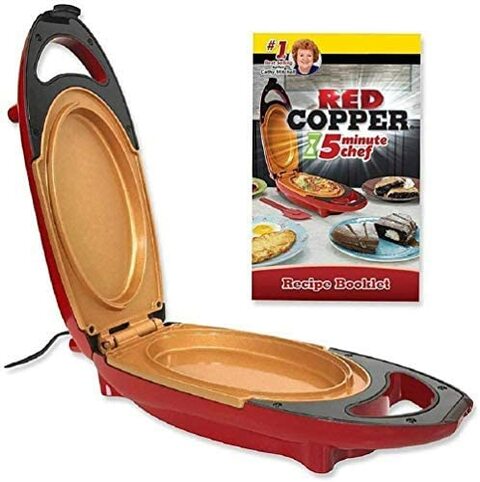 Red Copper Pans, Skillets, Griddle & Cookware