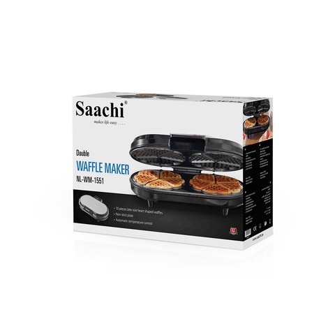 Saachi Heart Shape Waffle Maker NL-WM-1551: Buy Online at Best Price in UAE  