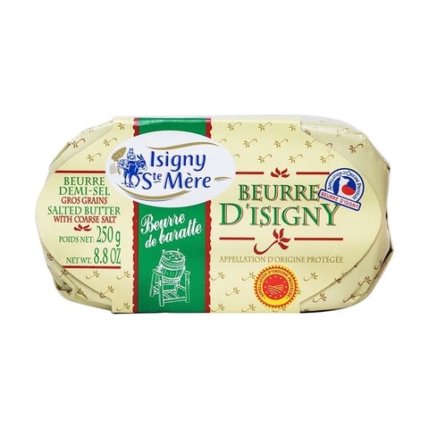 Isigny Ste Mere Salted AOP Churned Butter 250g