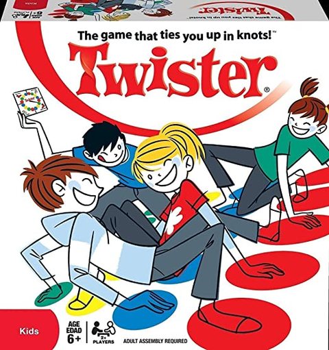 Twister Game That Ties You Up In Knots Party Board Games