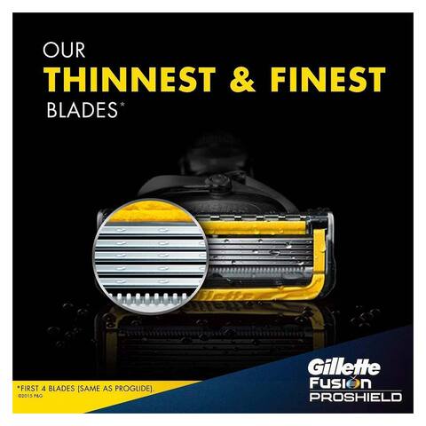 Gillette Fusion Proshield Men&#39;s Razor - 2 Blades