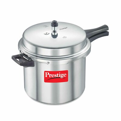 Prestige Popular Large Pressure Cooker, Aluminum Cooker