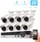 Tomvision - 2K Security Camera System 8CH 2MP Video DVR with 8Pcs 2.0Megapixel Indoor Outdoor Waterproof IP66 Cameras,Home Security P2P, 100ft Night Vision, for Home Business (8CHKIT(NotHDD), White)