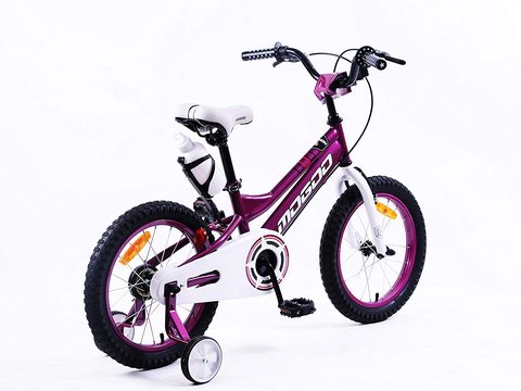 Mogoo Rayon Junior 16 Inch Bicycle (Purple)