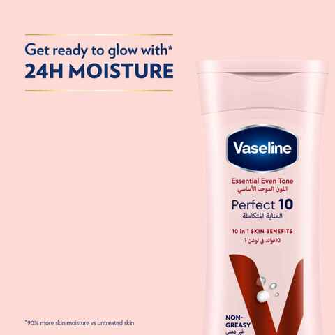 Vaseline Essential Even Tone Body Lotion Perfect 10 200ml