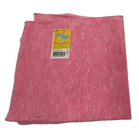 Vileda Colors Floors in Microfibre Cloths, Set of 2, Green/Pink, 2 X 27 X  30 cm