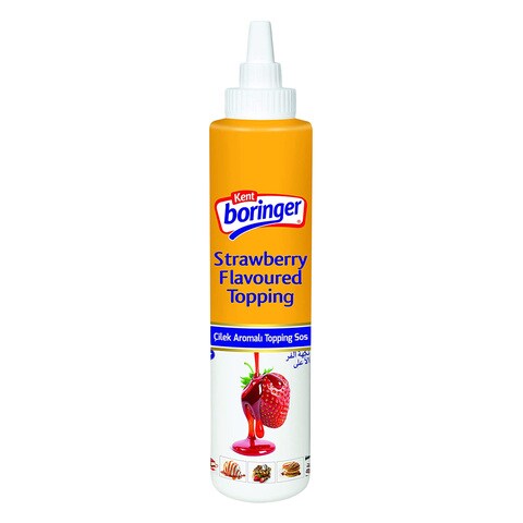 Kent Boringer Strawberry Flavoured Topping 750g