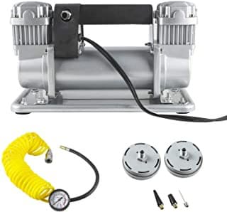 Generic Air Compressor For Trips And Camping 2 Cylinder