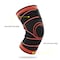 Generic-Basketball Knee Brace Pads Sports Knee Sleeve with Bandage Breathable Knee Support Protector