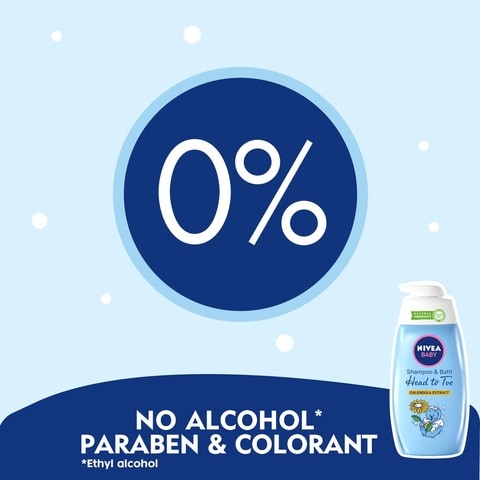 Buy NIVEA Baby Bath Shampoo Head To Toe Calendula Extract 500ml