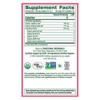 Traditional Medicinals Organic Raspberry Leaf Pregnancy Herbal Supplement 16 Tea Bags