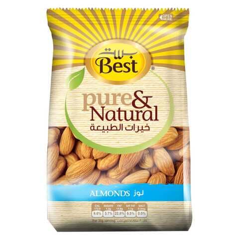 Best Pure &amp; Natural Almonds 325g