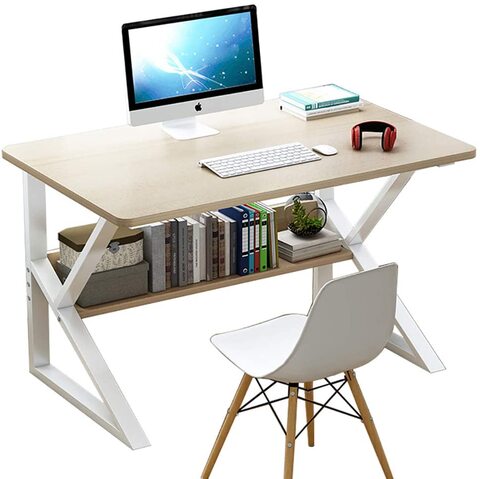 Home desk with deals storage