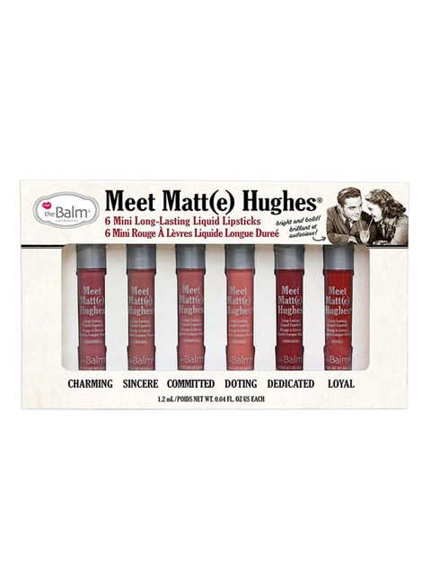 اشتري theBalm Meet Matt(e) Hughes Liquid Lipstick Set Multicolour في الامارات