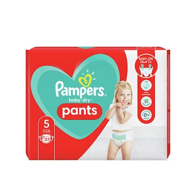 Buy Pampers Pure Protection Baby Diapers Size 5, 24pcs Online