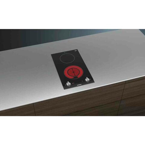 Siemens iQ300 Domino Electric Hob 30cm ET375CFA1M Black/Red