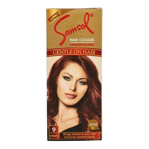 Samsol Hair Color 9 Mohogany