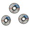 Bosch GWS 6-115 Angle Grinder 670W And Cutting Disc Blue Pack of 4