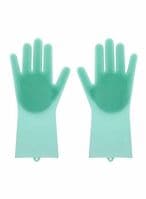 Buy Generic Pair Of Magic Cleaning Gloves Green 33.5X 15Centimeter in Saudi Arabia