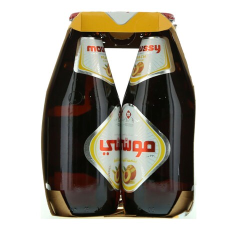 موسي شراب شعير بنكهة الخوخ زجاج 330 مل 6 حبات