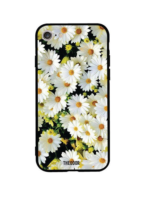 Theodor - Protective Case Cover For Apple iPhone SE 2 White/Green/Yellow