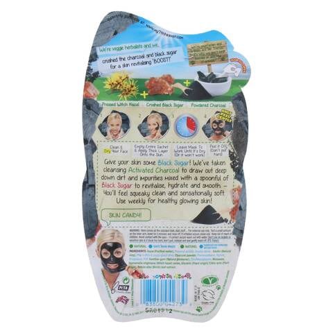 Montagne Jeunesse 7th Heaven Charcoal And Black Sugar Peel Off Face Mask Black 10ml