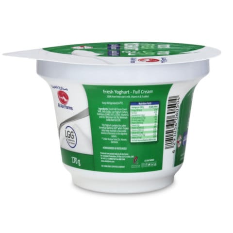 Al Ain Farms Full Fat Fresh Yoghurt 170g