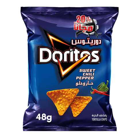Doritos Sweet Chili Tortilla Chips 48g