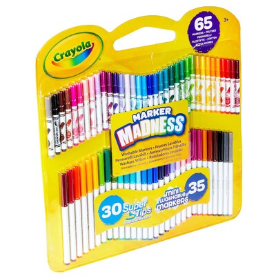 Crayola Super Tips Marker Set (100ct), Fine Point UAE