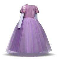 FITTO Rapunzel Princess Sofia Costume with Accessories for Girls, size 110