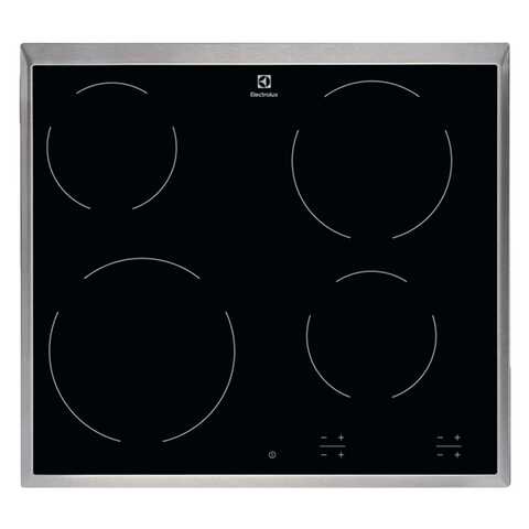 Electrolux Built In Electric Ceramic Touch Control Hob EHF6240XOK 60cm