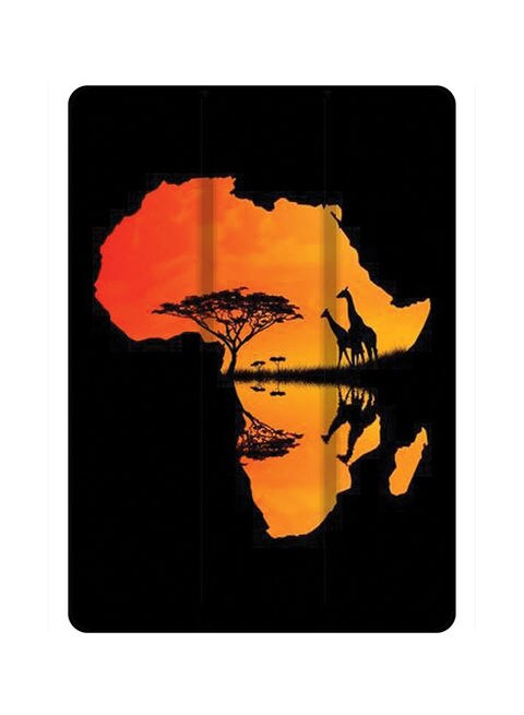 Theodor - Protective Case Cover For Samsung Galaxy Tab S5e Africa Mapanimals