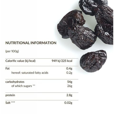 Seeberger Prunes Pitted 200g