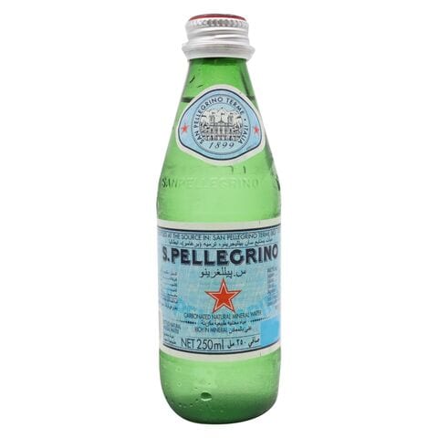 Buy San Pellegrino Carbonated Natural Mineral Water 250ml in UAE