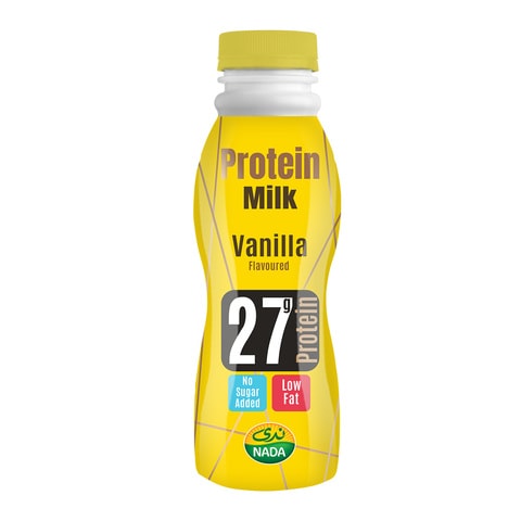 Buy Nada Vanilla Protein Milk 320ml in Saudi Arabia